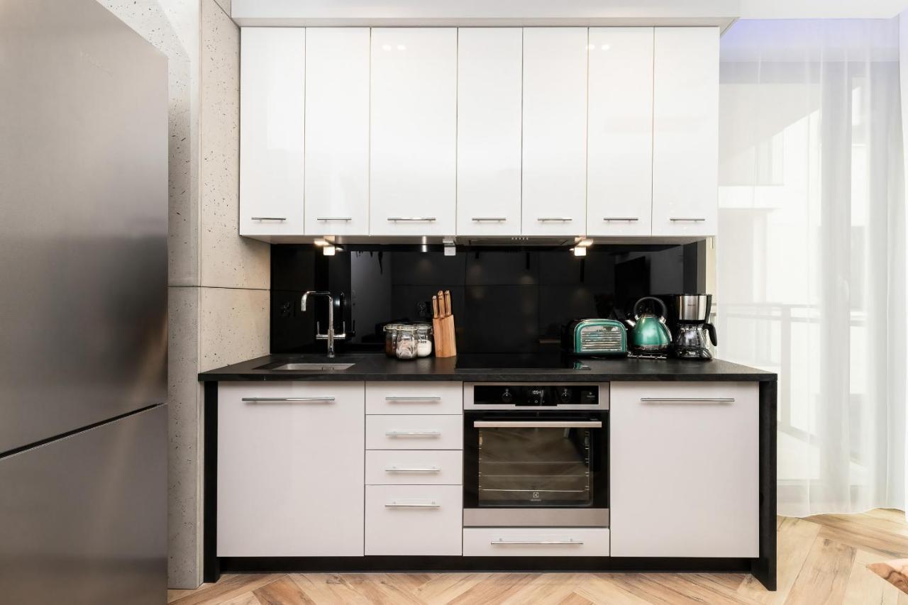 Klimatyczny Apartament W Centrum Gdanska Экстерьер фото