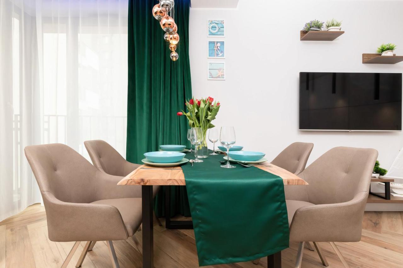Klimatyczny Apartament W Centrum Gdanska Экстерьер фото